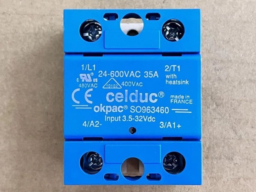 1PCS For CELDUC solid state relay SO963460 input 3-32VDC OUTPUT 12-280VAC#