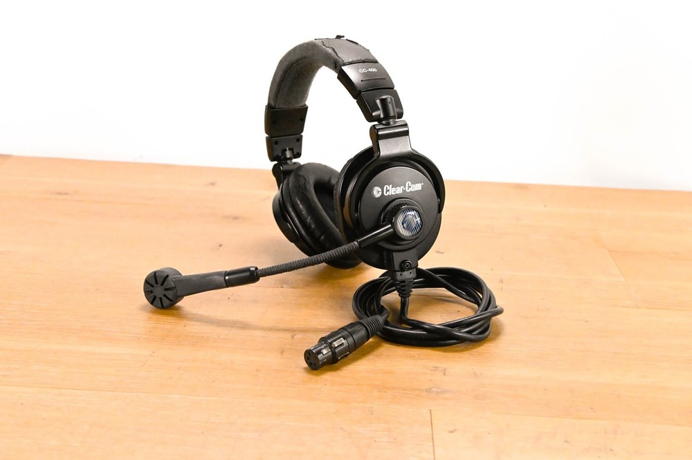Clear-Com CC-400 Double-Ear Intercom Headset with Dynamic Microphone CG01U7E