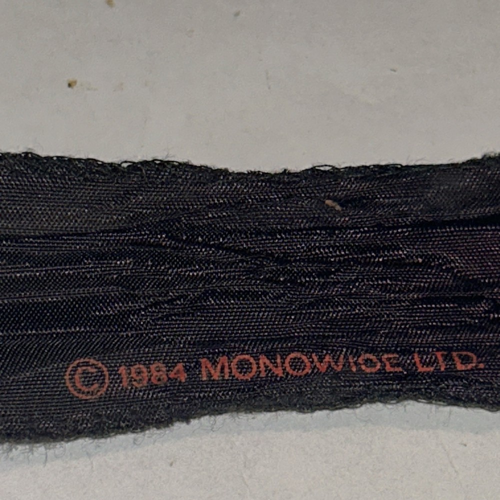 VTG Ozzy Osbourne 1984 HEADBAND SPEAK OF THE DEVIL - RARE - Bat Logo