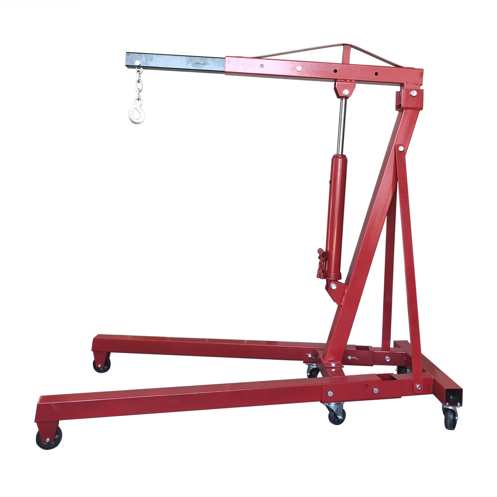 2TON Engine Motor Hoist Cherry Picker Crane Lift & 4000lbs Engine Load Leveler