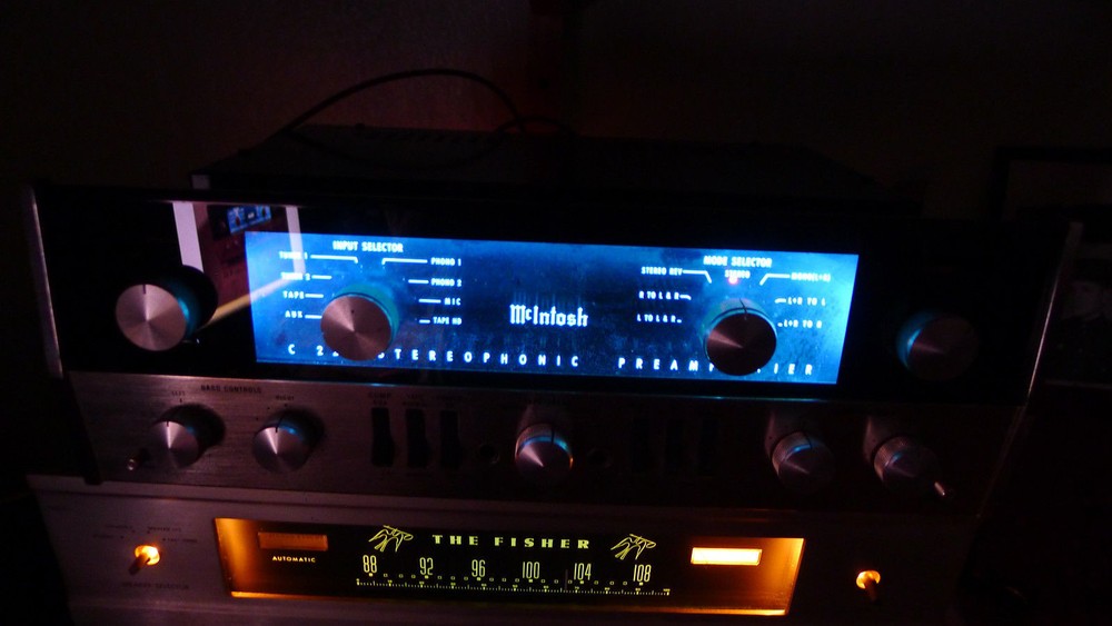 McIntosh C22 (Later version) preamp replacement LED lamps bulb light filters