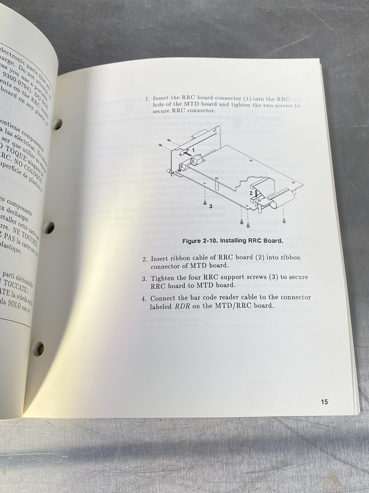Hewlett Packard HP 1050 Series Autosampler HPLC - Users Guide /Instructions Book