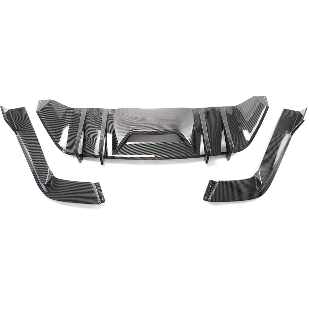 Rear Bumper Diffuser for Ford Mustang Style, Diffuser Lower Spoiler Splitter Lip