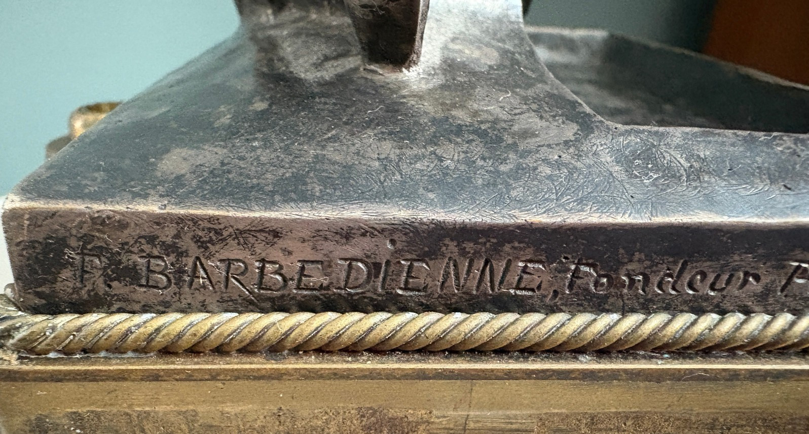 Antique Bronze Dancer Sculpture F. Barbedienne Foundry Fondeur - Henri Le Roux