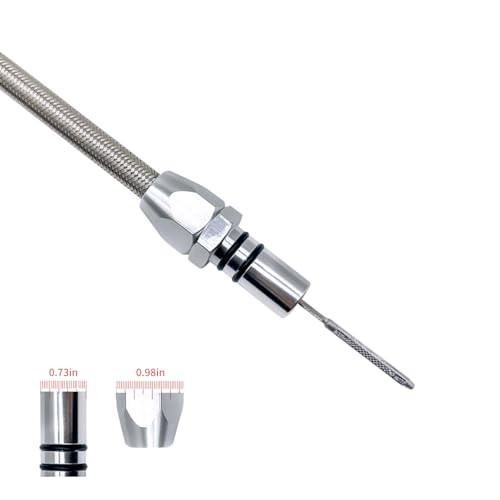 Powerglide Dipstick Compatible with Chevy GM Powerglide Flexible Silver