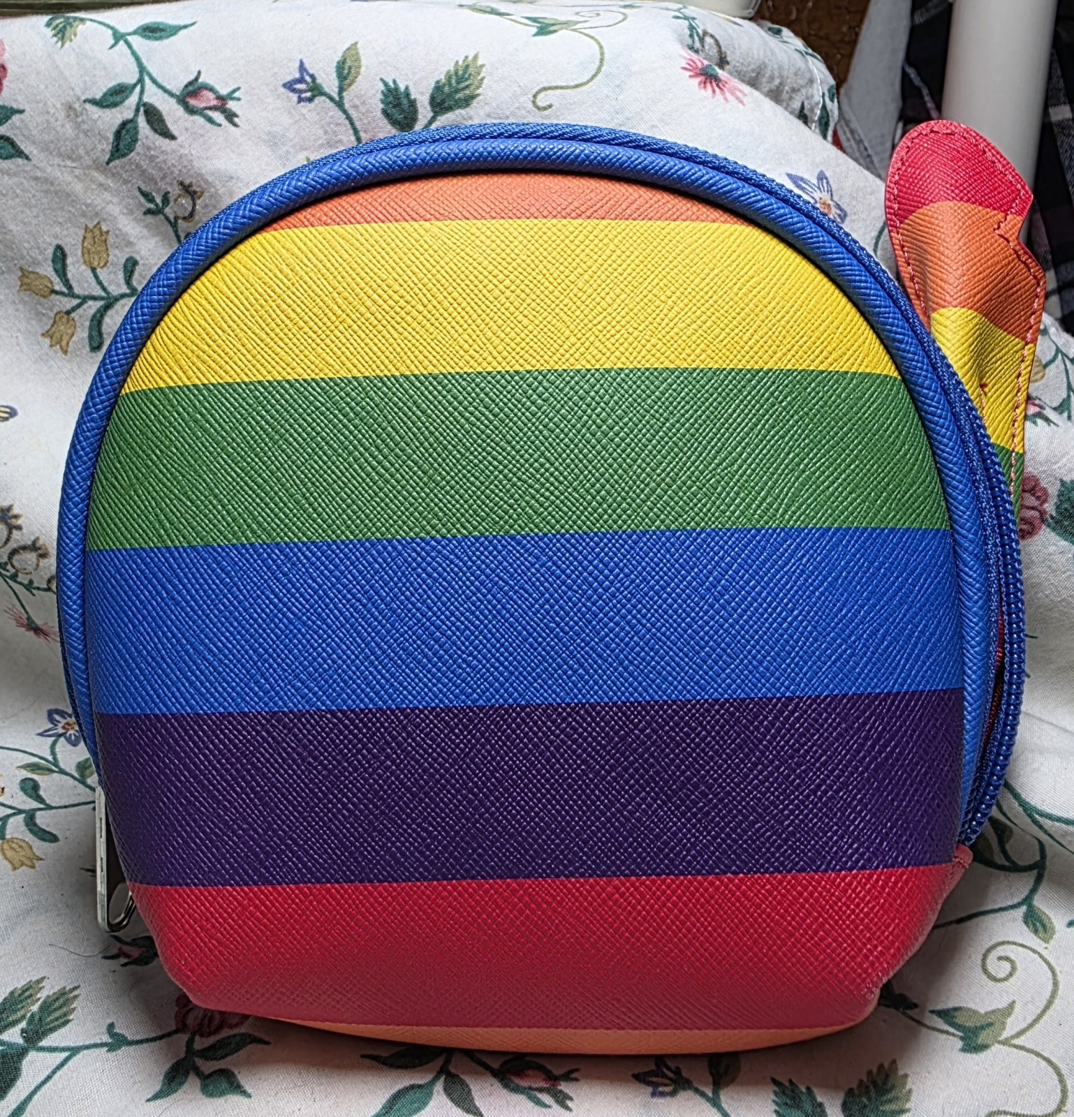 Disney's Stitch Rainbow Cosmetic Makeup Bag Pouch with Zipper Pride