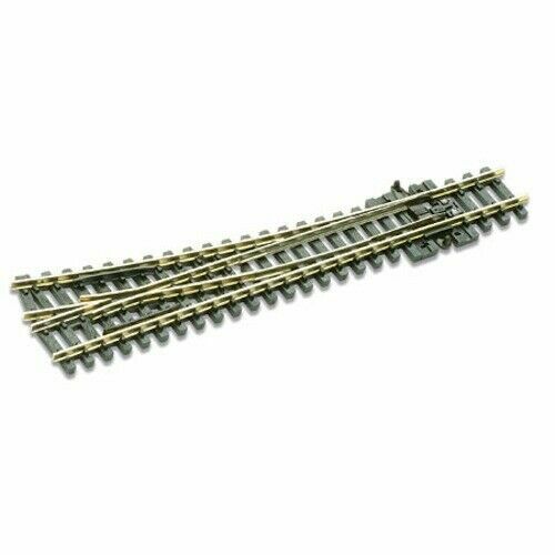 Peco SL-E395 ~ Electrofrog ~ Medium Radius ~ Right Hand Turnout ~ Code 80 ~ N