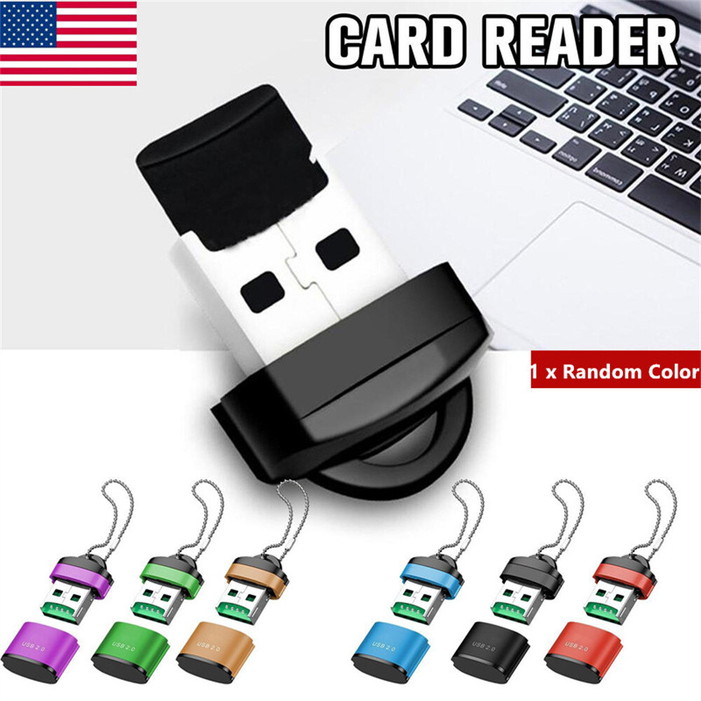 Memory Card Reader To USB 2.0 Adapter for Micro SD SDXC SDHC TF Memory Card