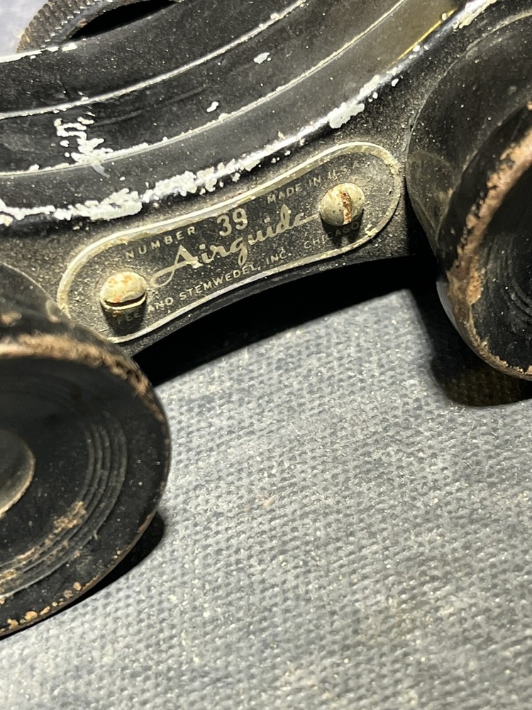 Vintage Binoculars Airguide Number 39 W/strap