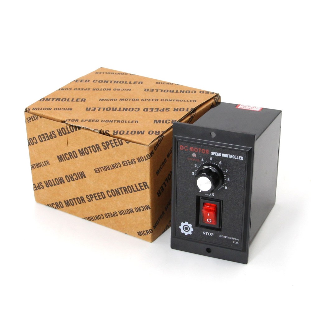 500W DC Motor Speed Controller AC 110V to DC 90V Forward Reversible Regulator US