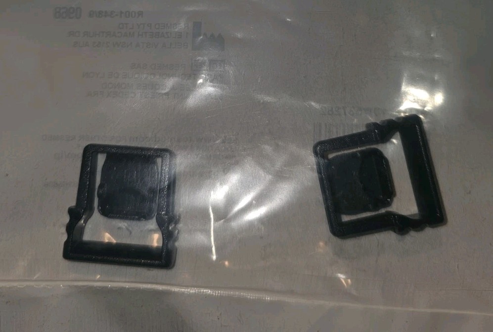 (2) ResMed HEADGEAR CLIPS