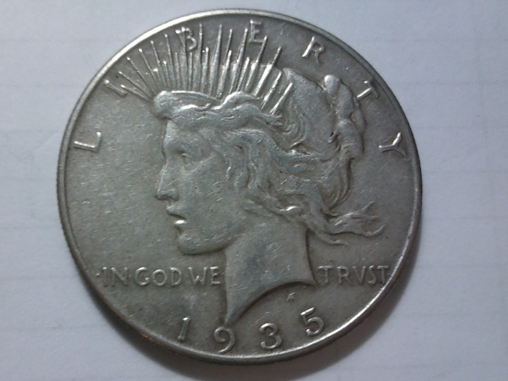1935-P Peace Dollar