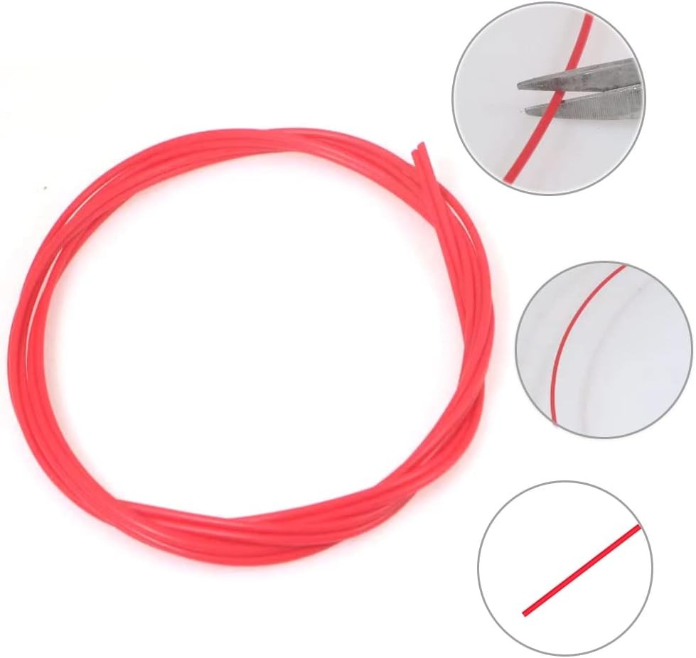 Spray Can Replacement Straws, Extension 10-Count, Red