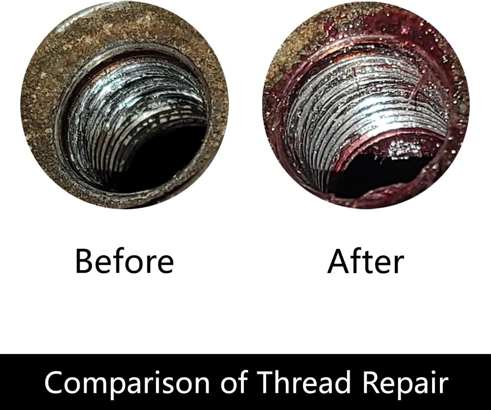 14mm Back Tap Tool - Reliable Spark Plug Thread Repair with 12-