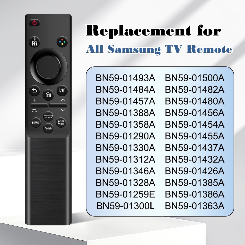[2 Pack] Universal Replacement for Samsung TV Remote Control, Black