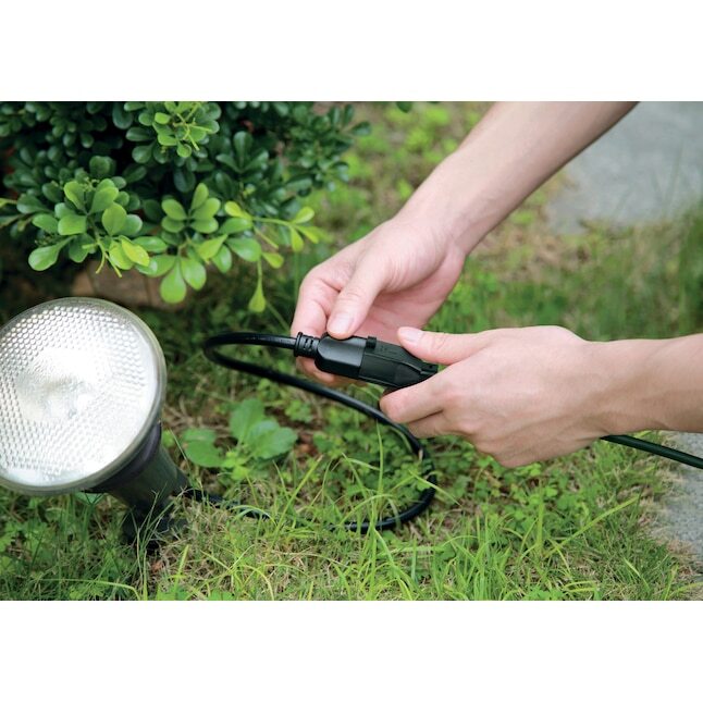 Portfolio 150W Maximum, Line Voltage, Ground Stake Landscape Floodlight Holder