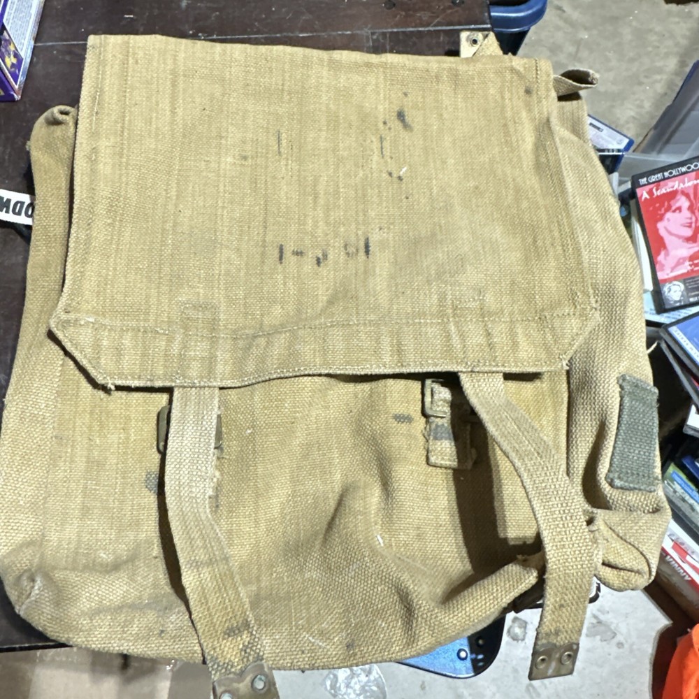 Original WW2 British Army 37 Pattern Large Pack Dated 1942