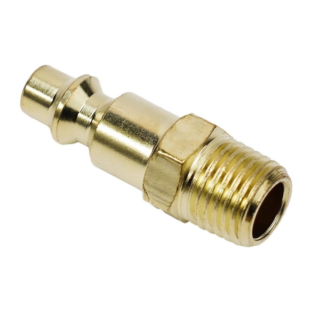 Heavy Duty Brass Quick Coupler Air Hose Connector Set for Compressor 5 Pcs Pack