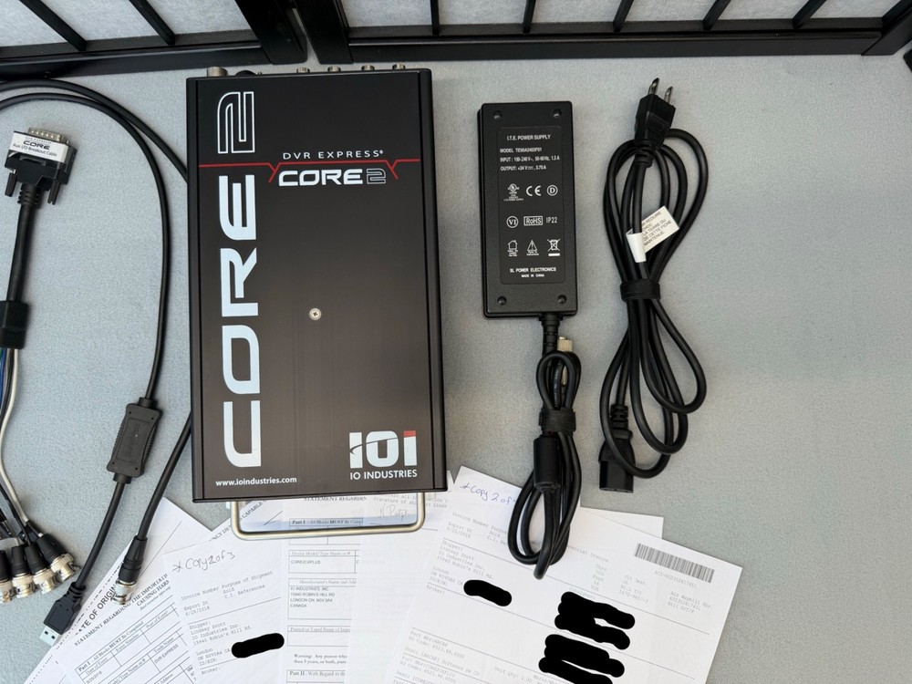 IO Industries DVR Express CORE 2 CXPLUS – Multi-Camera Recorder Module – Tested