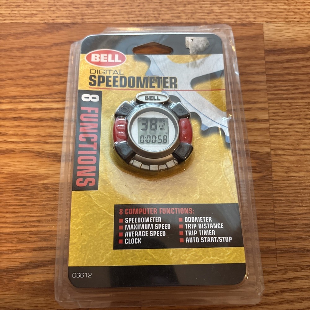 Bell Digital Bicycle Speedometer 8 Functions Wheel Size 20"- 27"