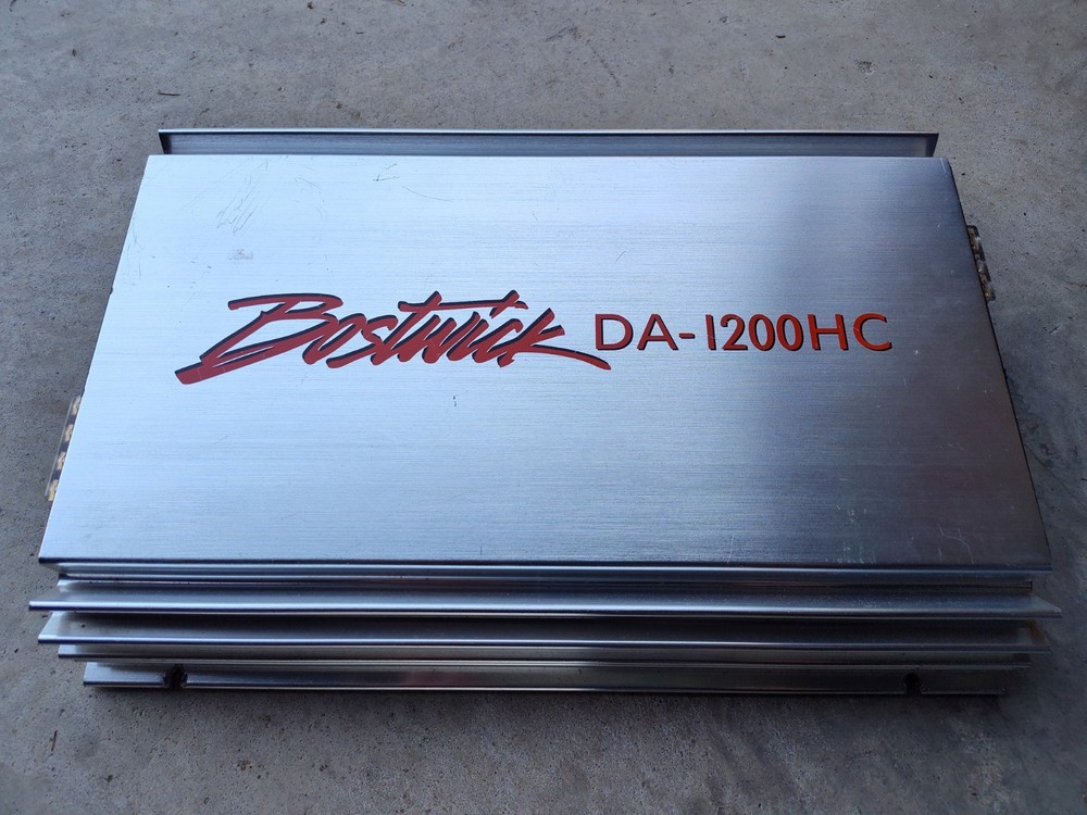 RARE Old School  BOSTWICK DA-1200HC HIGH CURRENT SQL Amplifier... 1,200+ watts!