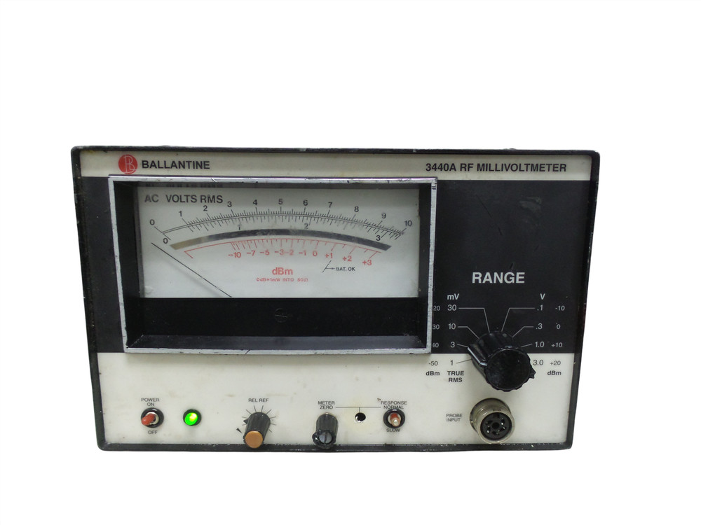 Ballantine 3440A RF Millivoltmeter
