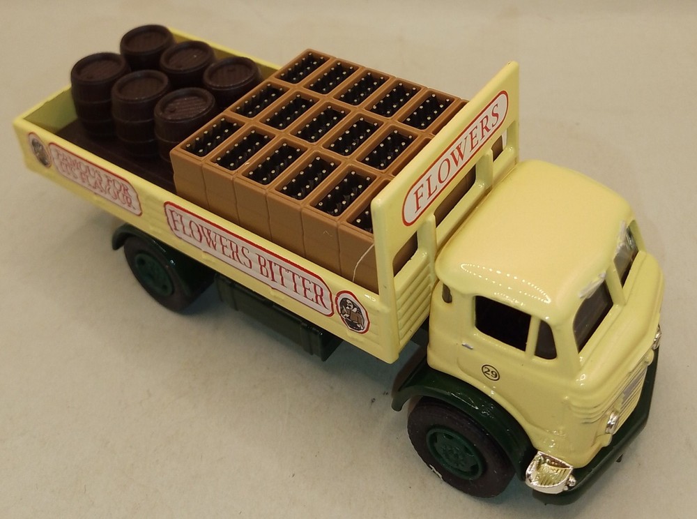 Lledo Vanguards Flowers Bitter Commer dropside wagon