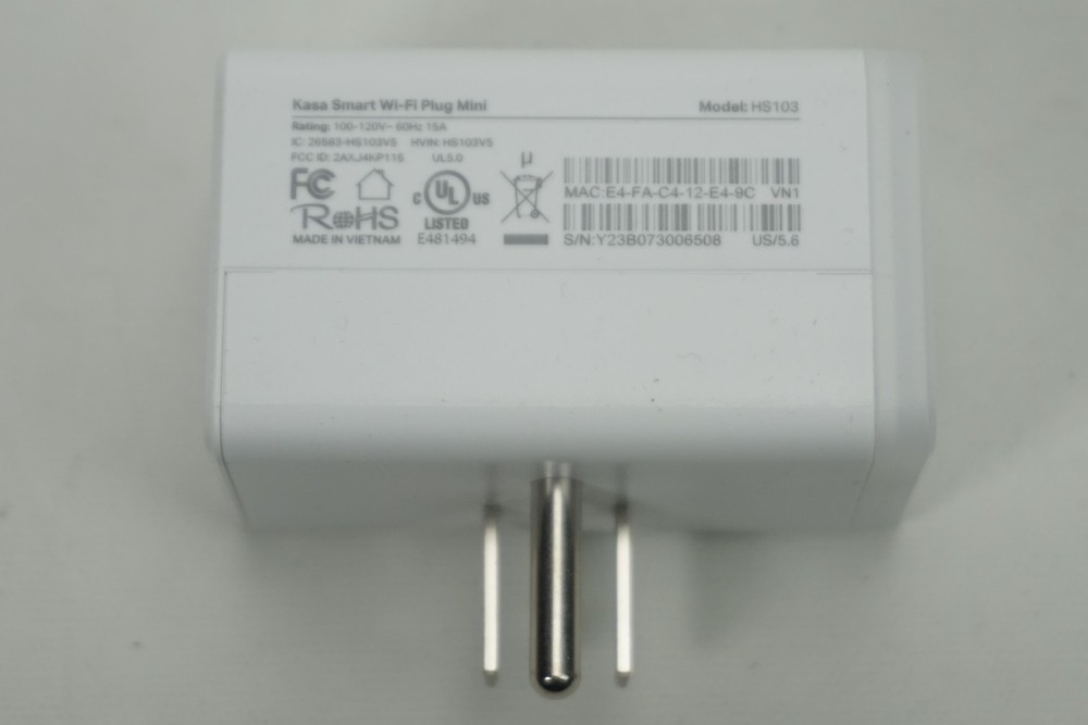 TP-Link Kasa HS103P2 Smart Wi-fi Mini Plug 4pk