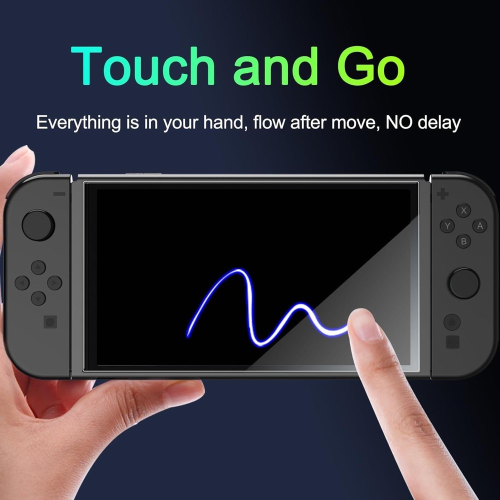 Ferilinso [Zero Bubble Install] 4 Pack Tempered Glass Screen Transparent