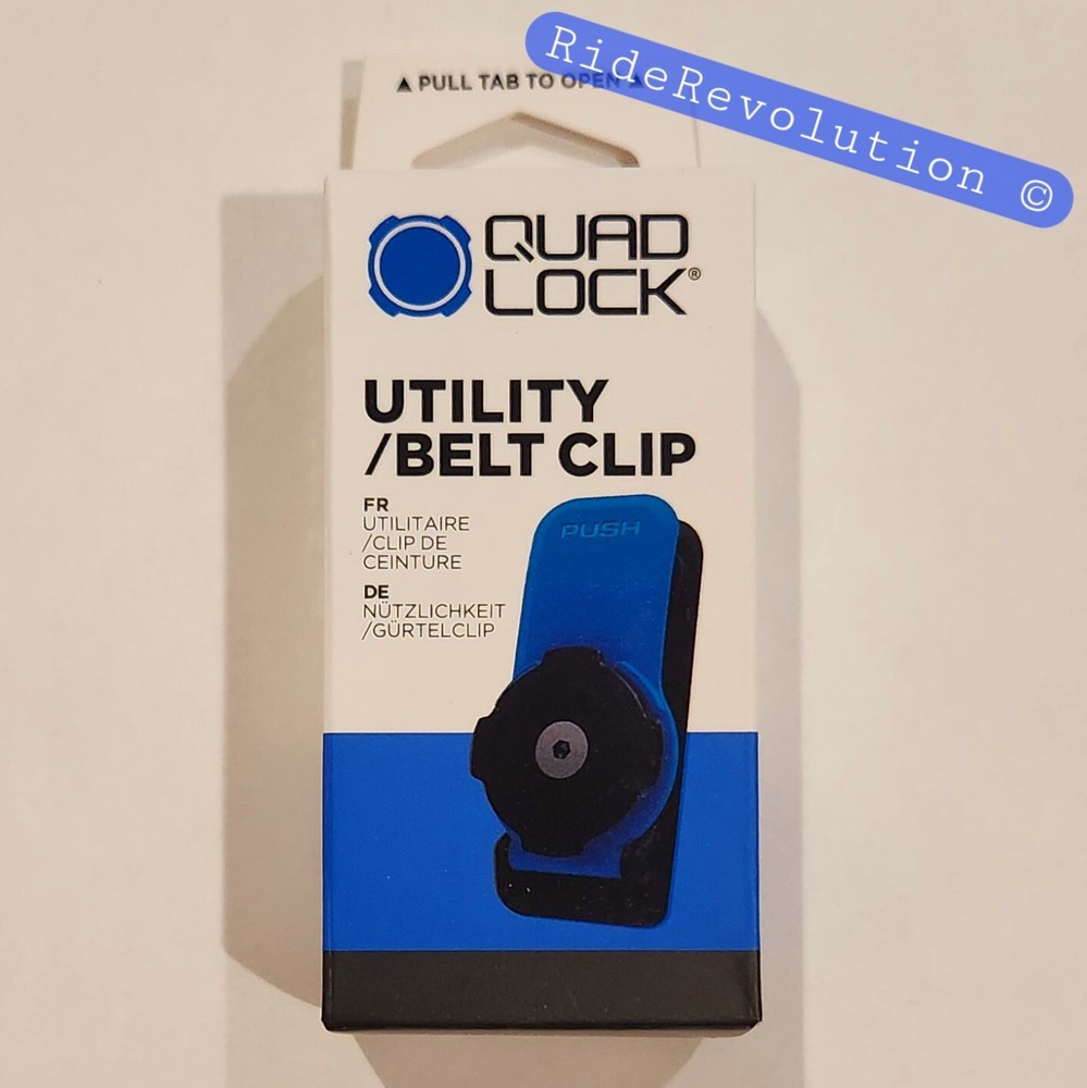 QUAD LOCK Belt/Utility/Backpack - Utility/Belt Clip - NEW IN BOX !