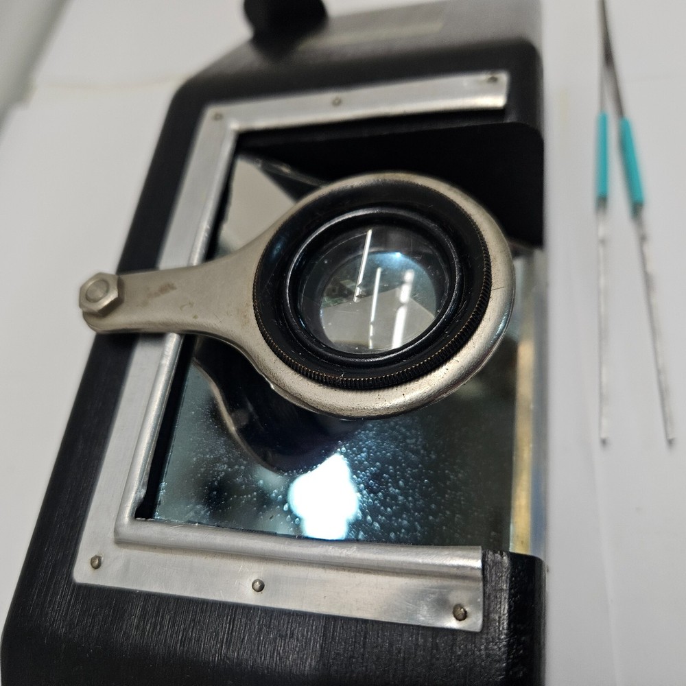 CENTRAL SCIENTIFIC COMPANY ANTIQUE MICROSCOPE