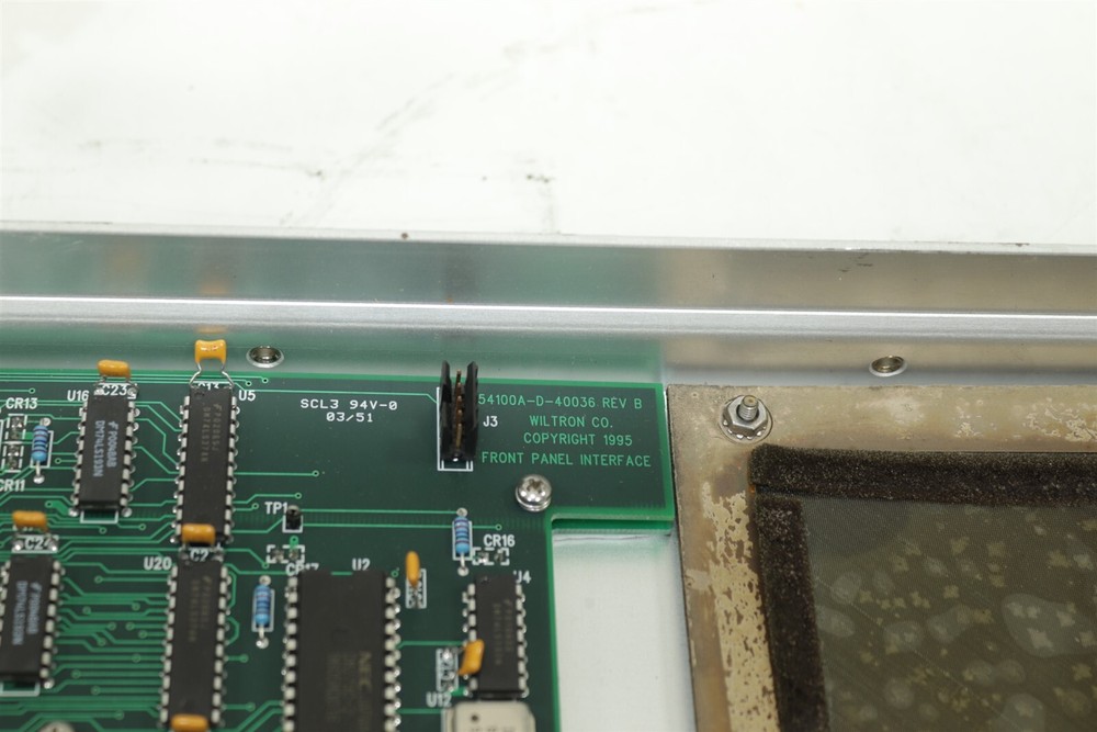 Anritsu 56100A Sealar Spectrum Analyzer Front Panel