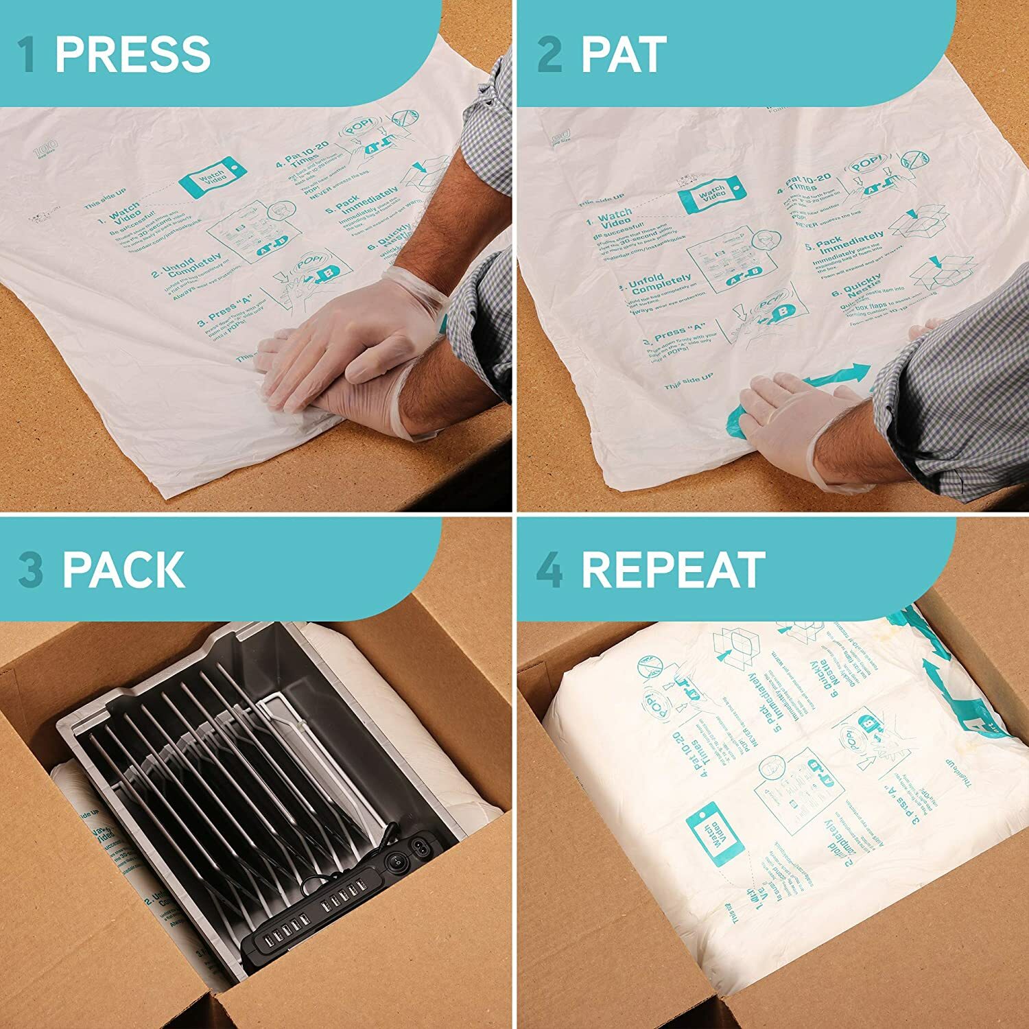 Sealed Air Instapak #80 (Qty 72)