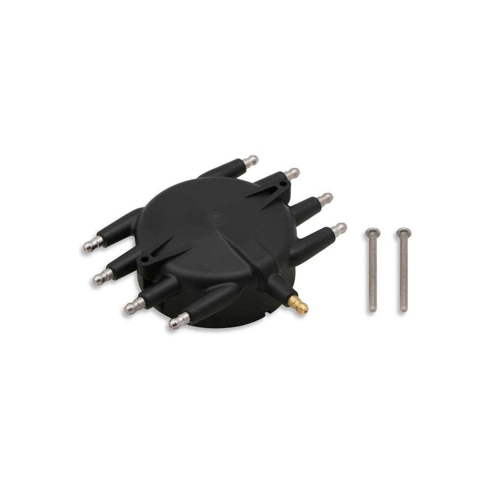 85413 Crab Style Distributor Cap, Black