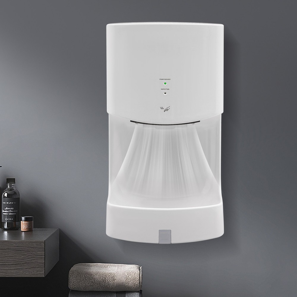Automatic Hand Dryer Wall Mounted Commercial High-Speed Drying Device 1200W