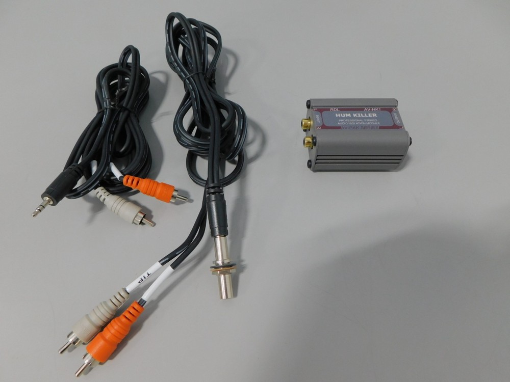 RDL AV-HK1 Hum Killer Professional Stereo Audio Isolation Module