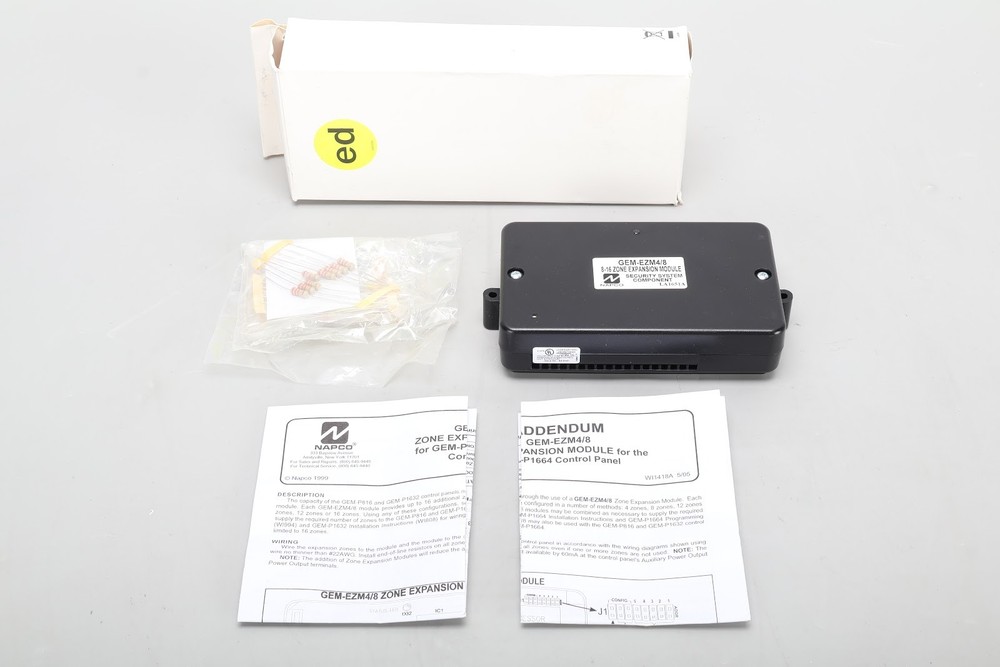 Napco GEM-EZ34/8 Multiplex Expansion Module With Box