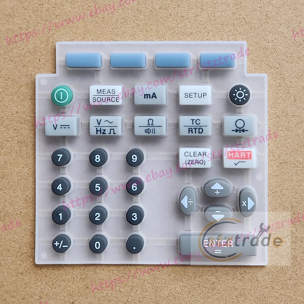 Button Keypad Membrane for Fluke 744 Documenting Multifunction Calibrator 743B