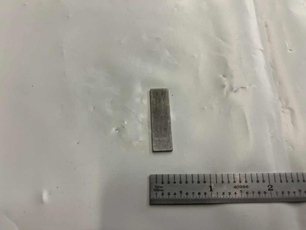 1.38mm Mitutoyo Steel Rectangular Gauge Gage Block