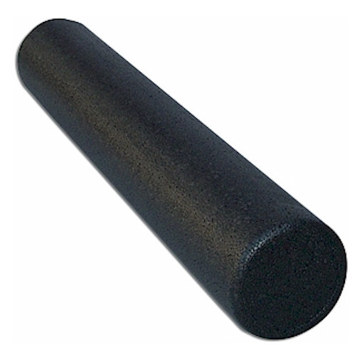 Workoutz 36 X 6 Inch Black High Density Foam Roll Physical Therapy Yoga 36X6