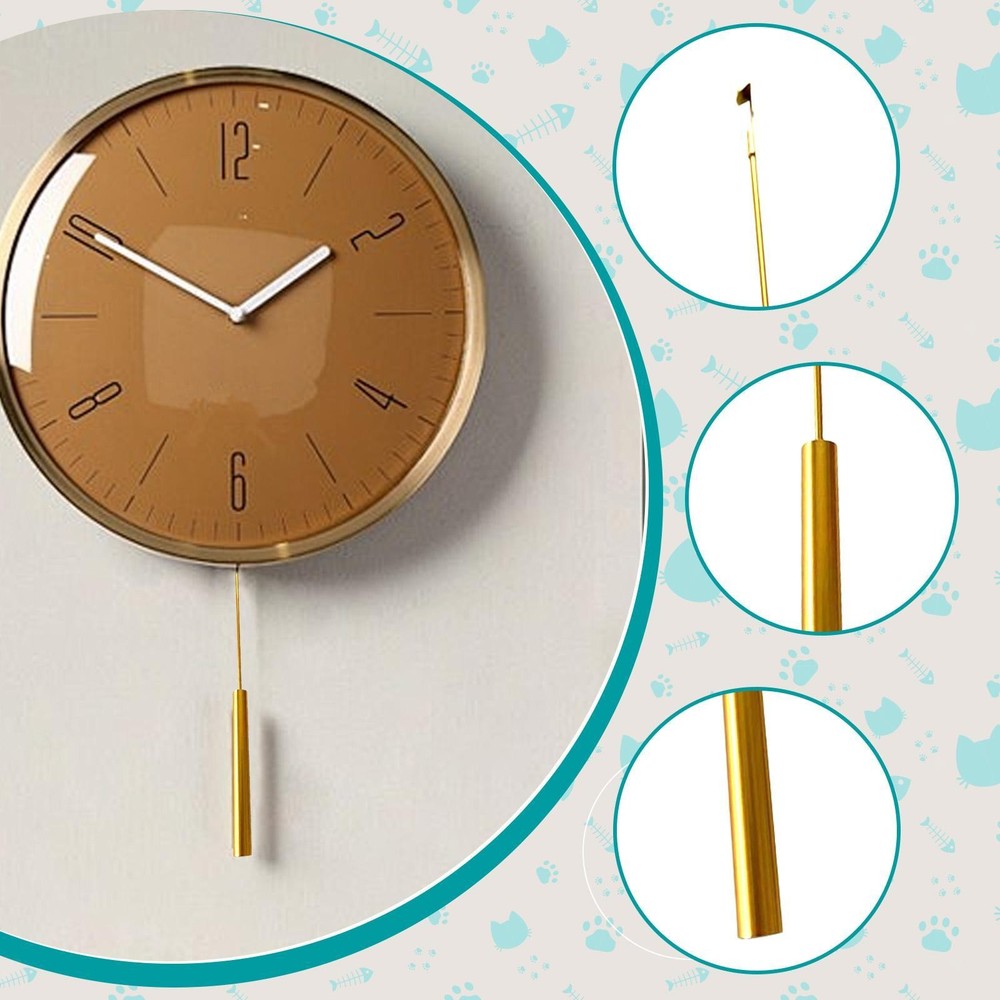DIY Clock Hanging Pendulum Clock Pendulum Component Mechanism Repair Minimalist
