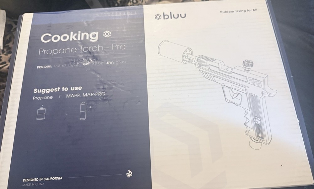 Bluu Cooking Propane Torch Pro