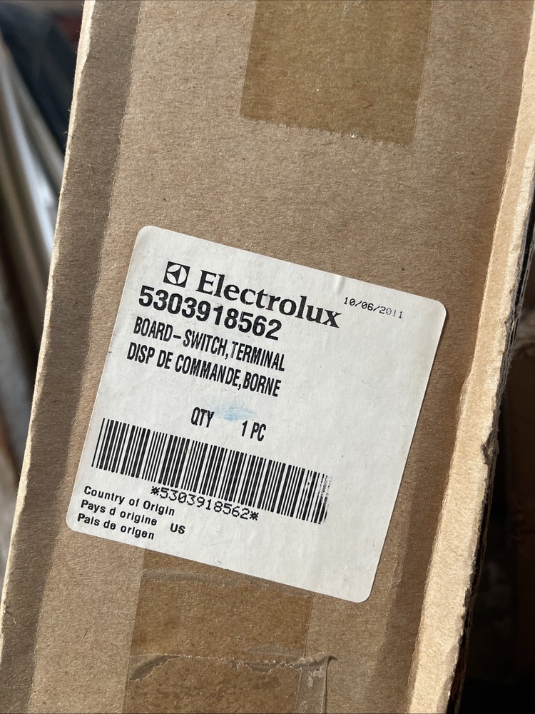 5303918562 NEW OEM Electrolux Board Switch