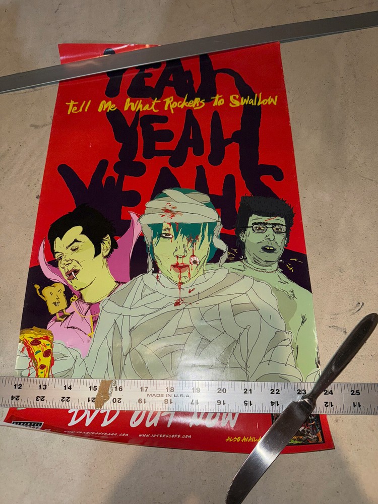 2004 Yeah Yeah Yeahs Karen promo poster