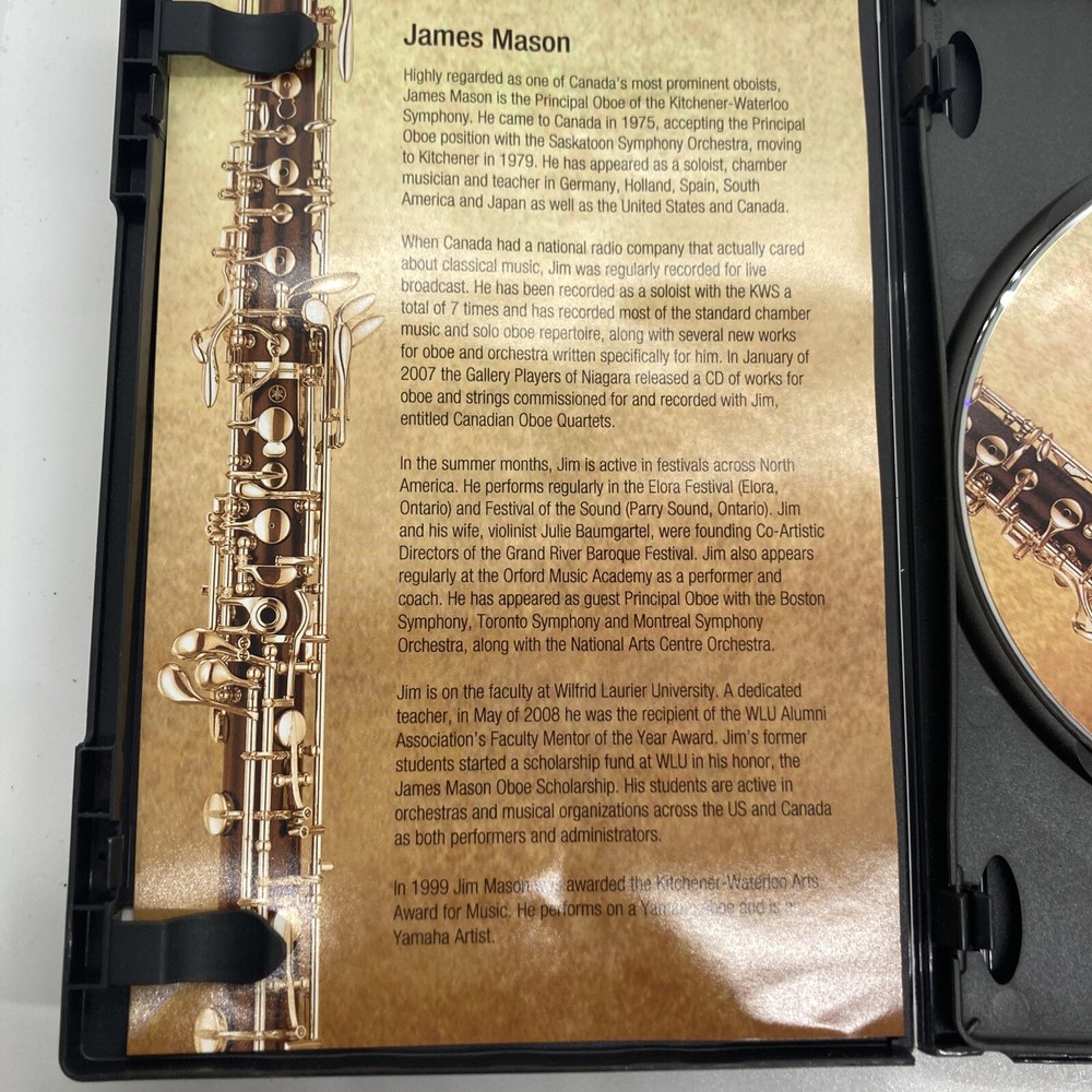 Reed Making with Jim Mason- 2 DVD Reed Making Guide