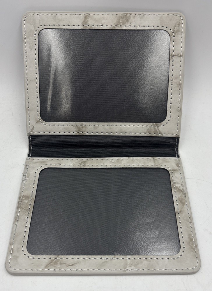 Vaccination Card Protector 4x3in, Gray Marble. New