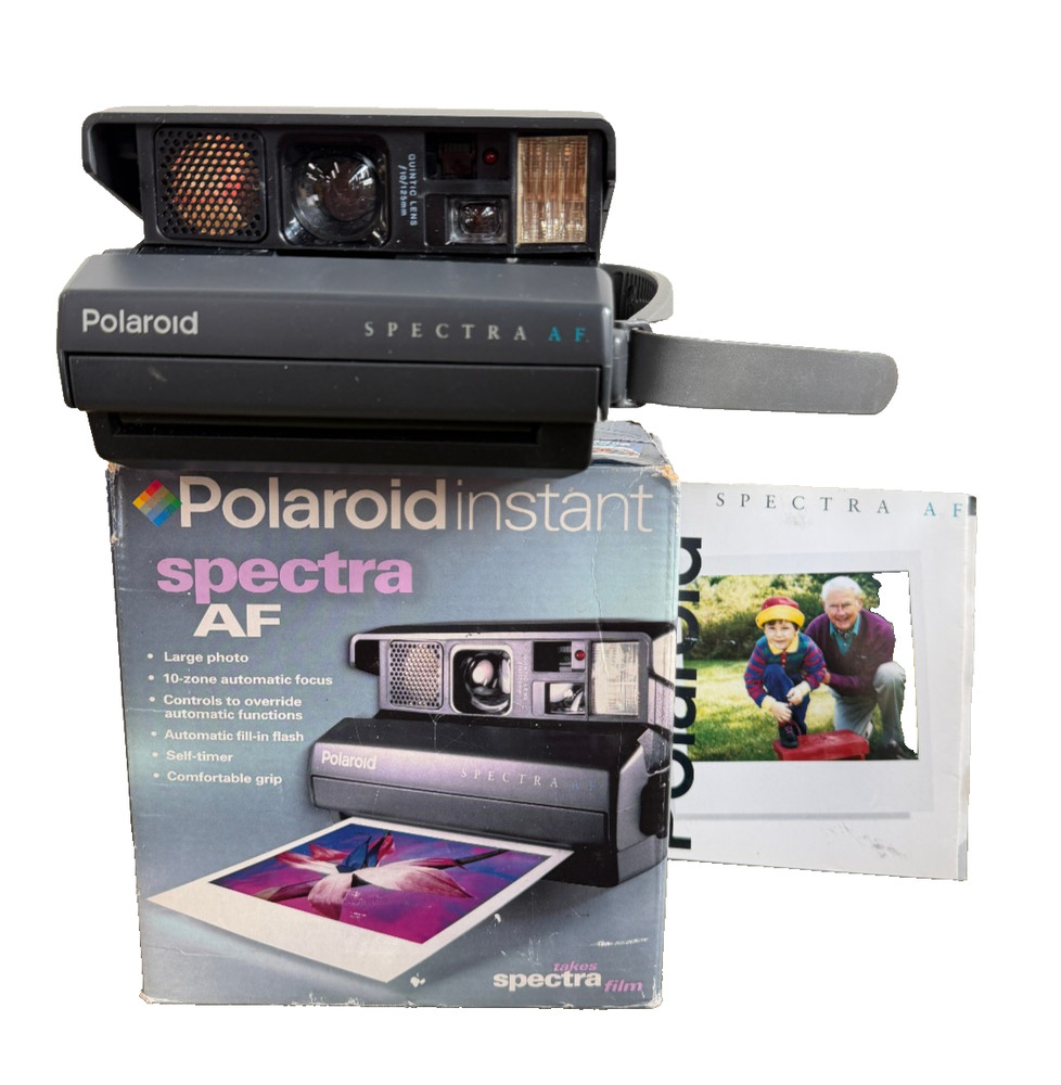 Polaroid Instant Spectra AF Instant Camera *New *CHECK