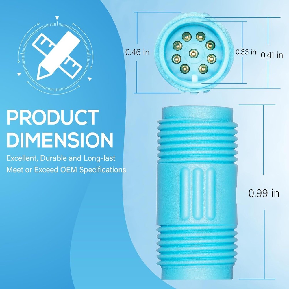 Marine Network Cable Coupler Extension Cable Coupler for Garmin BlueNet Network