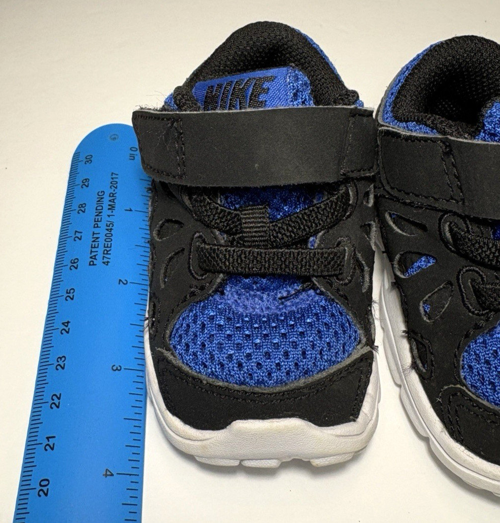 Nike Baby Shoes Black Blue Sneakers Infant Size 2C