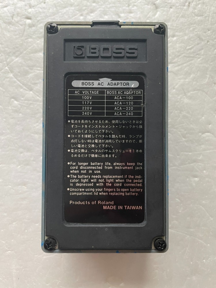 Boss CS-3 Compressor Sustainer Guitar Effect Pedal with Original Box